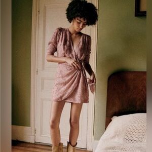 Sézane Noemia Dress in Mosaic Print